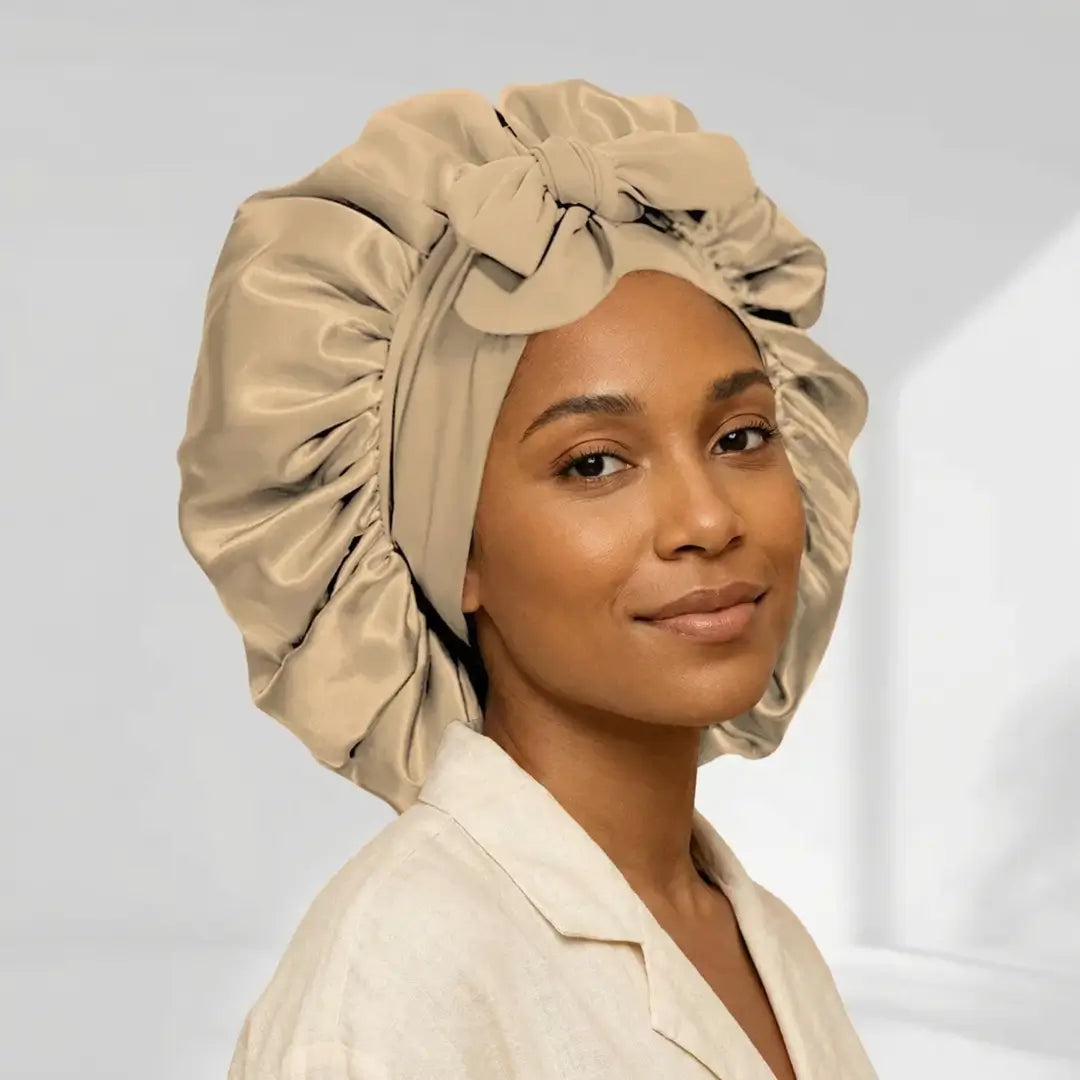 Bonnet en satin